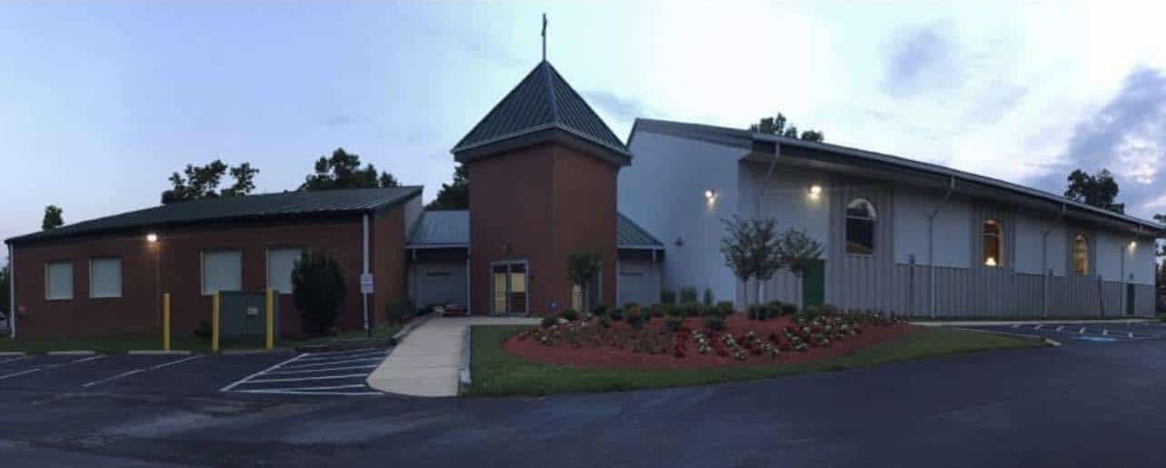 Alexander Memorial Baptist Church on Crain Highway in Upper Marlboro, Maryland